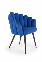 Jídelní židle / křeslo K410 námořnická modrá