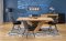 Rozkladací jedálenský stôl BRANDON 160(200)x90 dub wotan/čierny