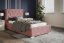 Čalouněná postel BED 4 90x200 růžová