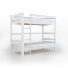 Poschoďová postel OLI 2 buk-bílá