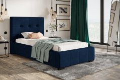 Čalúnená posteľ BED 5 90x200 modrá