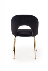 Jedálenská stolička K385 čierna