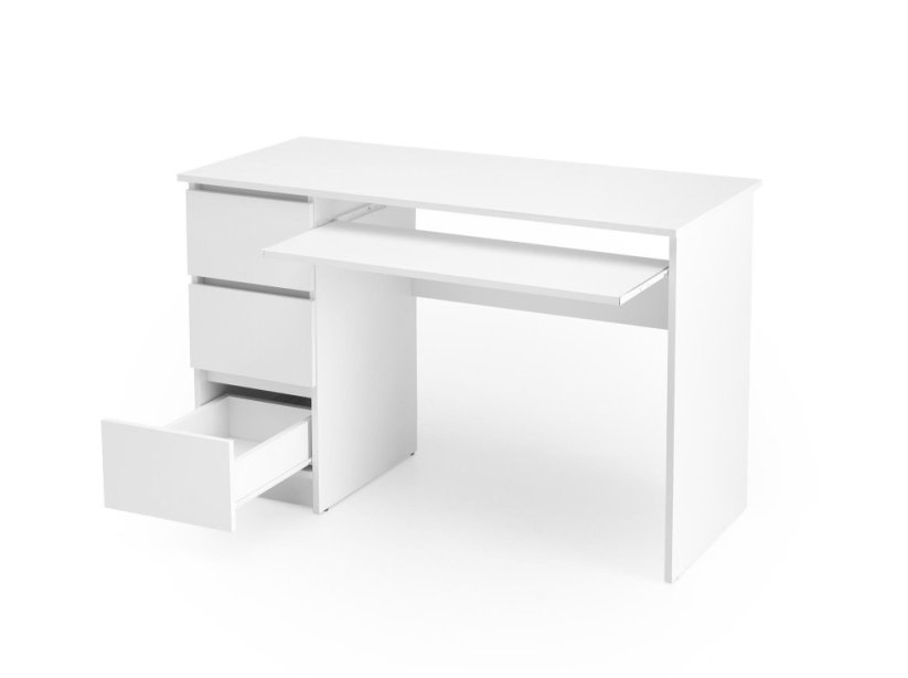 Písací stôl CINO biely