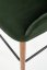 Barová stolička H93 tmavo zelená