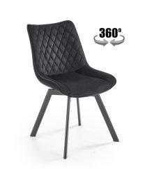 Jedálenská stolička K520 čierna