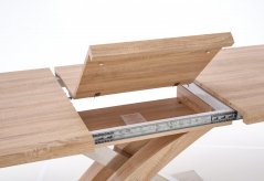 Rozkladací jedálenský stôl SANDOR 160(220)x90 dub sonoma
