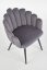 Jídelní židle / křeslo K410 šedá