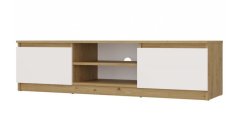 TV stolík Malvína 140 dub artisan/biela
