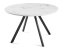 Okrúhly jedálenský stôl GYRUS 120 biela