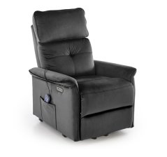 Relaxačné kreslo SEMIR 2 čierne