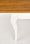 Rozkladací jedálenský stôl WINDSOR 160(240)x90 tmavý dub/biely