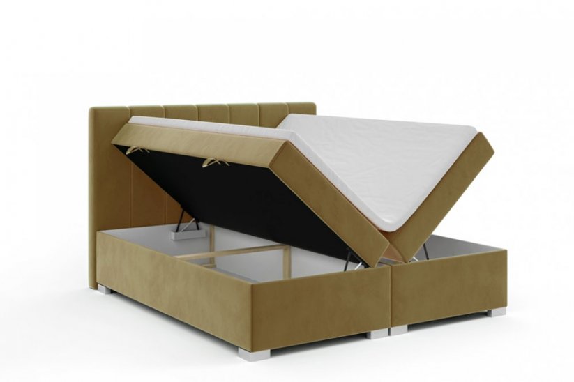Kontinentálna Boxspring posteľ CARINA 160x200 výber z farieb
