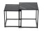 Konferenční stolek DUETTA - sada 2 ks černá