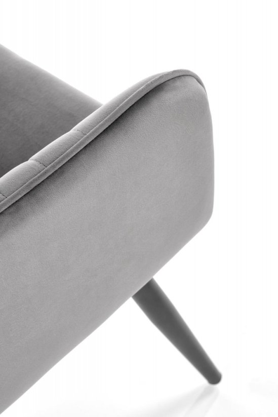 Jídelní židle / křeslo K464 šedá