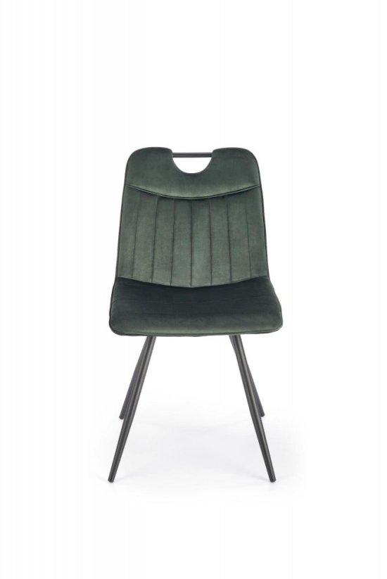 Jedálenská stolička K521 tmavo zelená