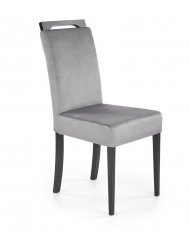 Jedálenská stolička CLARION 2 velvet sivá
