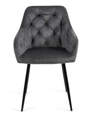 Jedálenská stolička SIENA sivá